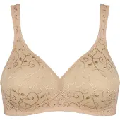 Triumph Wireless bh Elegant Cotton | Maat: 75B | Kleur: Powder