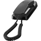 Gigaset DESK 200, Analoge telefoon, Telefoon met kabel, 10 posities, Zwart