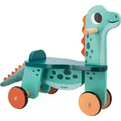 Janod - Dinosaurus - Houten loopfiets - Portosaurus