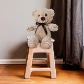Wicotex - Teddybeer 30cm - Knuffelbeer - Knuffeldier - Speelgoed beer kinderen - Beer - Pluche beer - Handgemaakt