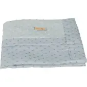 Roba Lil Knuffeldoekje Planet Turquoise 80 X 80 Cm | Maat: 80x80 cm