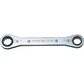 Stahlwille 41131618 25 16 X 18 RATSCHENRINGSCHLUESSEL Dubbele ringsleutelratelset Sleutelbreedte (metrisch) 16 - 18 mm