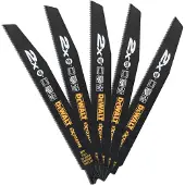 DeWalt DT2308L - Reciproeerzaagblad - 2X Levensduur - Bi-Metaal - 288mm