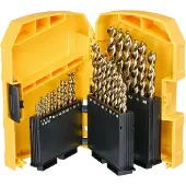 Dewalt Accessoires Tough Case, 29-delig, HSS-G Metaalboor EXTREME 2 (Ø1mm-13mm) - DT7926-XJ