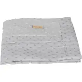 Roba Deken Lil Planet Grijs 80 X 80 Cm | Maat: 80x80 cm
