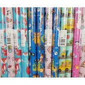 Benza 5 rollen cadeaupapier voor kinderen 200 x 70 cm