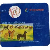 Stockmar 204884258 Waterdichte bijenwasblokken in blik, 8 blokken