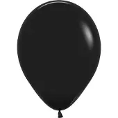 Sempertex Ballonnen Fashion Black | 50 stuk | 5 inch | 13cm | Miniballonnen