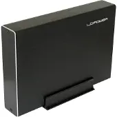 LC-Power ext. 3,5" Behuizing LC-35U3-Becrux-C1 (3.5"), Harddisk behuizing, Zwart