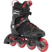 K2 Rollschuhe - F.I.T 84 Pro - Schwarz/Rot - Inlineskates - - 45 - Rollschuhe