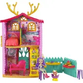 Enchantimals House Deer 2.0 With Danessa Deer With Toy House Doll Veelkleurig Kinderen