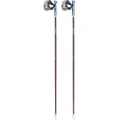 LEKI Nordic Walking stok Leki Pacemaker Lite Rubin Red White Blue (115 cm)