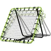 Exit Tempo Multisport Rebounder 100x100cm - Tchoukbal - Voetbal Rebounder - Trainingsmateriaal - Buiten - Groen/zwart