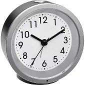 TFA-Dostmann 60.1034.01 Wekker Kwarts Zwart Alarmtijden 1