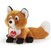 Giochi Preziosi - Classic Knuffel Vos Vicky 19 cm - Handgemaakt in Italie - Hoge kwaliteit pluche knuffel - Knuffeldier voor jongens en meisjes - Bruin Wit - 16x18x19 cm maat S