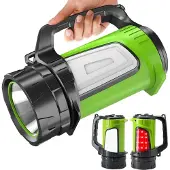 Macleans MCE345 3-in-1-LED-Taschenlampe, wiederaufladbar, Suchscheinwerfer, Hand-Powerbank-Funktion, 3 Modi