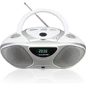 Blaupunkt Radio BB14WH Wit Zilverkleurig