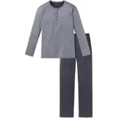 Schiesser Pyjama Men 159630 Anthracite-Maat 60
