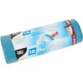 Starpak Blauwe Vuilniszakken 240 Liter | 60 Zakken | LDPE | 60 My | 100x125 cm - Grote Afvalzakken 240 Liter, Vuilniszakken 240L