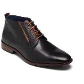 Berkelmans Estoril Veterschoenen | Maat 48 Heren Zwart