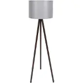 Opviq , vloerlamp, grijs, MDF, 38 x 38 x 145 cm