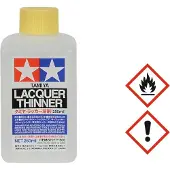 Tamiya Hobbyverf - 87077 Laquer Paint Thinner - 250ml Verdunner - 250 ml