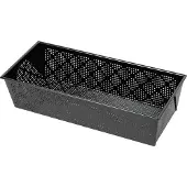 Kaiser Broodvorm Inspiratie geperforeerd 30cm, Bakblik, Zwart