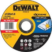 DeWalt DOORSLIJPSCHIJVEN INOX 125X1,0X22,2MM DT43902-QZ