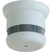 D-Secour Invisible 2007 10y Rookmelder Mini, Incl. batterij (10 jaar) werkt op batterijen (Ø x h) 40 mm x 45 mm