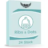 Lovelyness - condooms met nopjes en ribbels 24 St