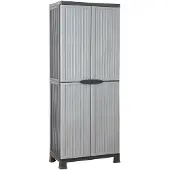 vidaXL Opbergkast 68x39x171,5 cm kunststof