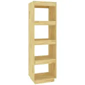 vidaXL Boekenkast / kamerscherm 40x35x135 cm massief grenenhout