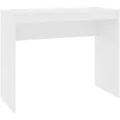 vidaXL Bureau, wit, 90x40x72 cm, houtvezel
