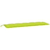 vidaXL Tuinbankkussens 2 st 180x50x7 cm oxford stof heldergroen