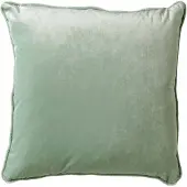 Dutch decor - FINN - Kussenhoes 60x60 cm - velvet - effen kleur - Jadeite - lichtgroen