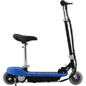 vidaXL Elektrische scooter met zitplaats, 120W, blauw