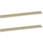 vidaXL Wandschappen 2 st 100x9x3 cm sonoma eikenkleurig