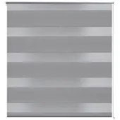 vidaXL Duo Rolgordijn 80x150cm Grijs online kopen