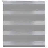 vidaXL Duo Rolgordijn 60x120cm Grijs online kopen