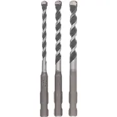 Bosch 3-delige universele borenset SDS-Quick Gb | 5,5 - 6 - 7 mm - 2609256919
