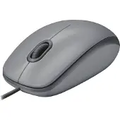Logitech Mouse Silent M110 Mid Grey