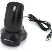 Seal Shield Storm, geschikt voor zowel rechtshandige als linkshandige gebruikers, optisch, draadloos (RF), 1000 DPI, zwart