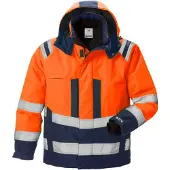 Fristads High vis Airtech winterjack klasse 3 4035 GTT Hi-Vis geel/marineblauw maat S heren