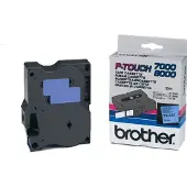 Brother TX-551 Tape Zwart op blauw (24 mm)