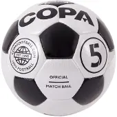 Copa Wedstrijd Voetbal Maat 5 Zwart Wit