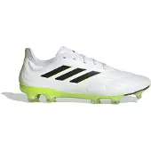 Adidas Copa Pure.1 Gras Voetbalschoenen (FG) Wit Zwart Felgeel