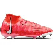 Nike Phantom Luna Elite Gras Voetbalschoenen (FG) Felrood Wit