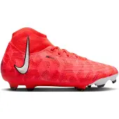 Nike Phantom Luna Pro Gras Voetbalschoenen (FG) Felrood Wit
