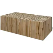 vidaXL Salontafel 90x50x30 cm echt teakhout