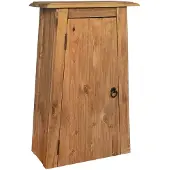 vidaXL Badkamerwandkast 42x23x70 cm gerecycled massief grenenhout
